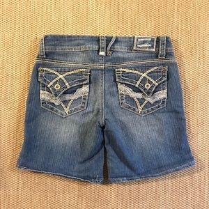 Denim Bermuda Shorts